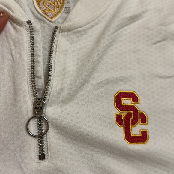 University of Southern California 1/4 zip top - Picture 5 of 7